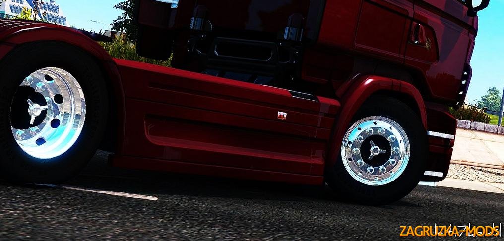 Vabis Chrome Wheel v1.0 for ETS 2 Vabis Chrome Wheel v1.0 for ETS 2