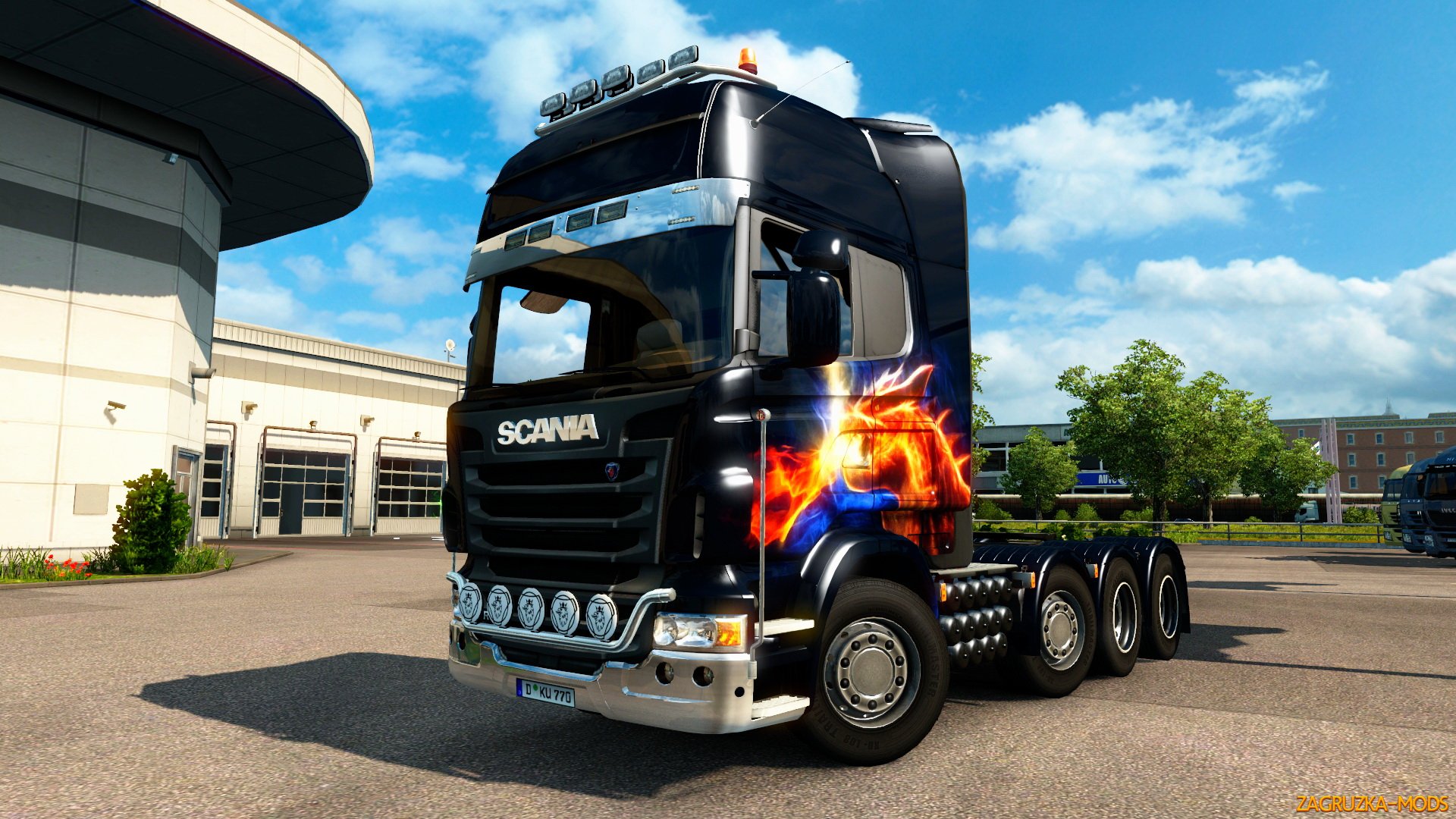 Scania R 8x4 v1.0 for ETS 2