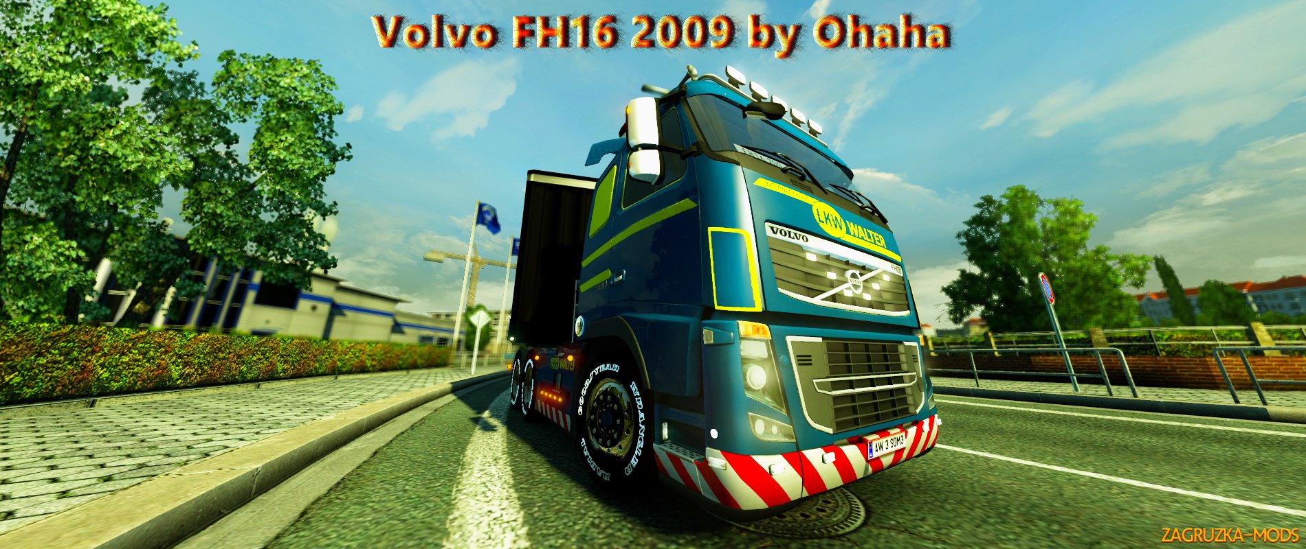 Volvo FH16 2009 v15.1r by Ohaha for ETS 2