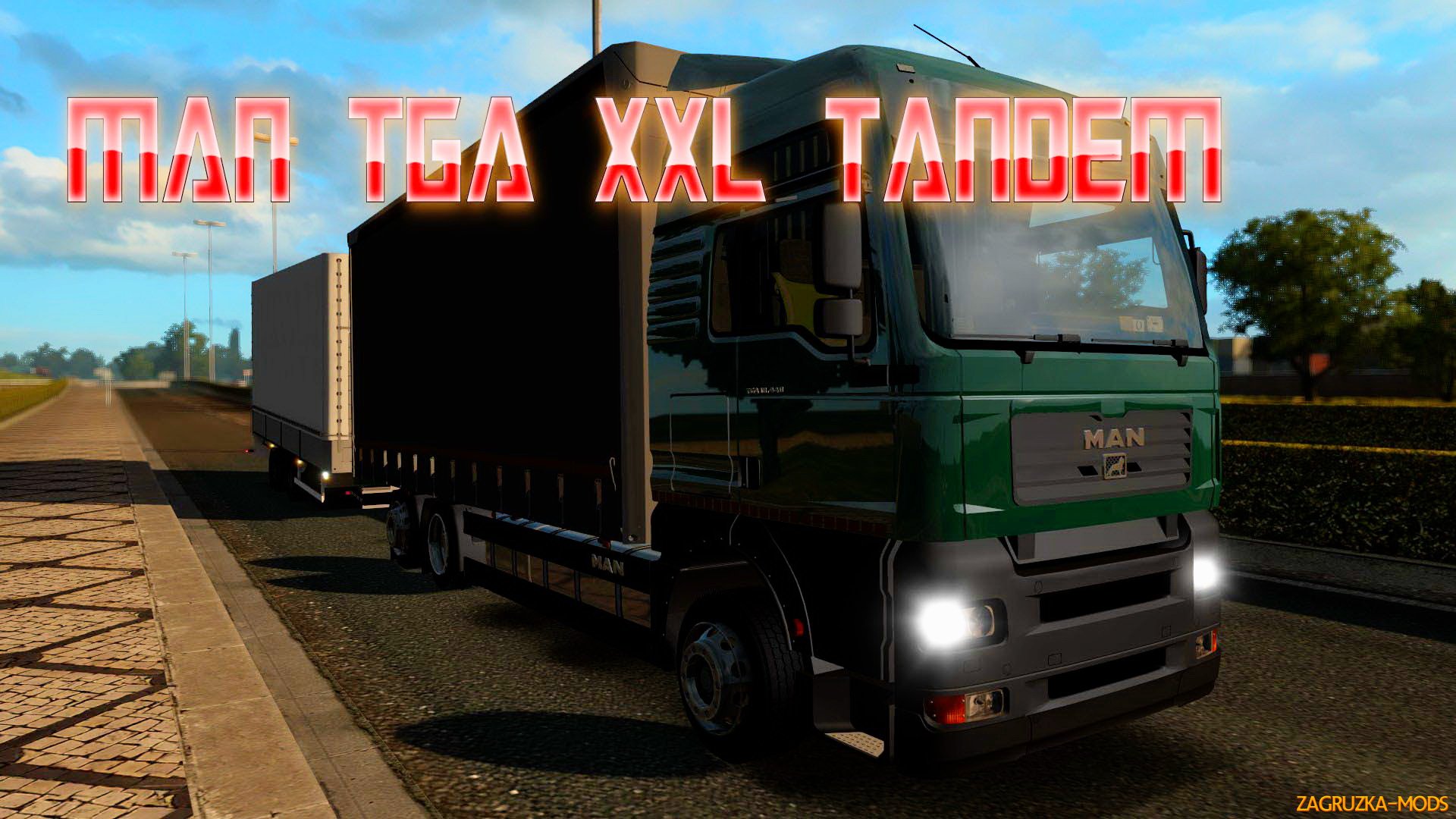 MAN TGA XXL Tandem v2.3 for ETS 2