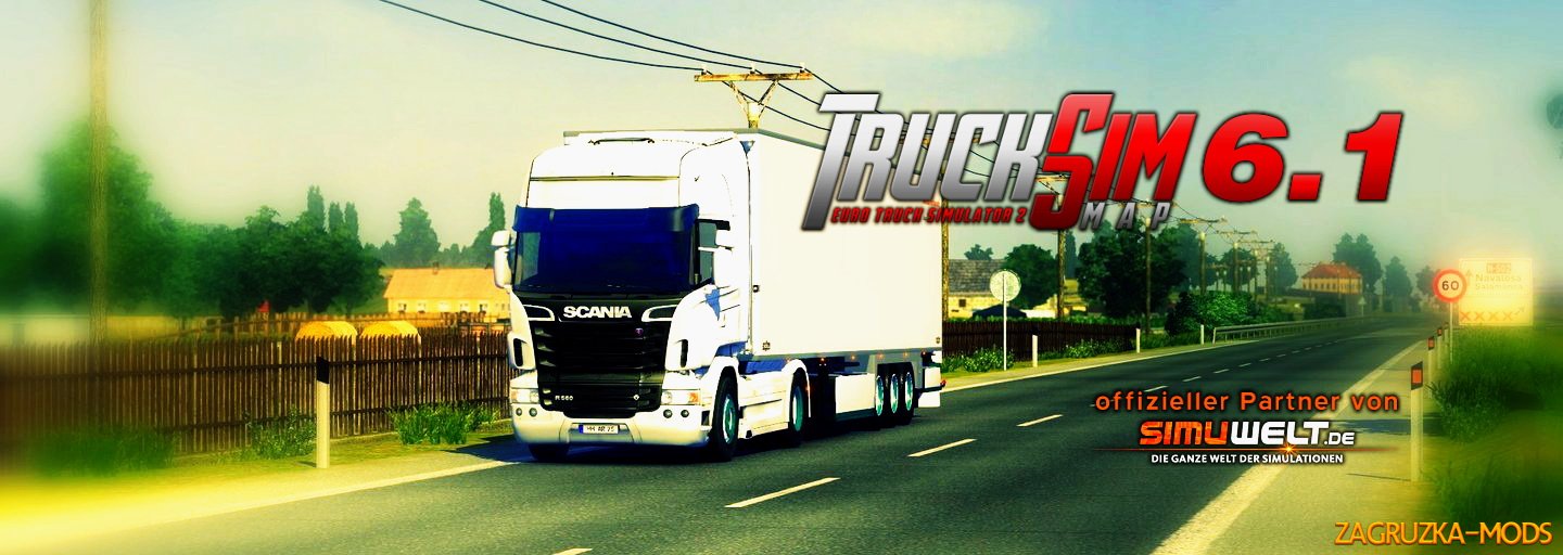 Trucksim Map v6.1 (1.21.x)