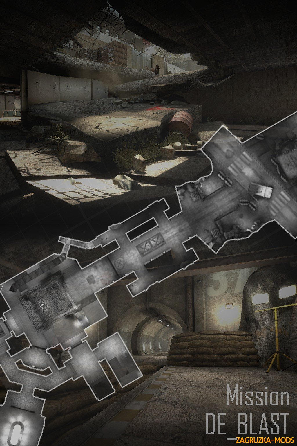 DE_Blast Map (Beta) for CS:GO