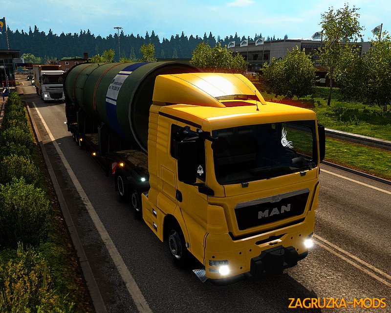 Man TGX Reworked v1.9 for ETS 2