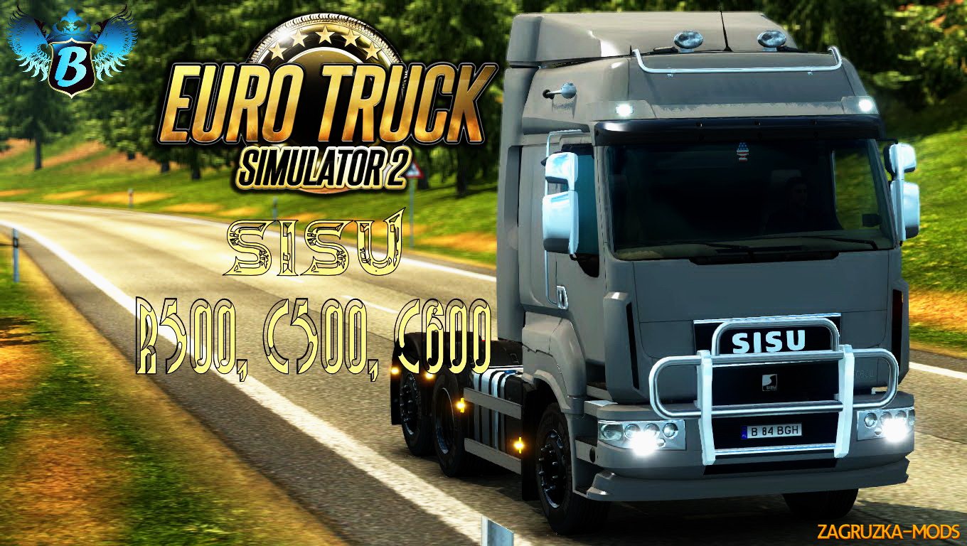 SISU R500, C500, C600 Series Truck v1.2.7 (1.47.x) for ETS2 in 2023