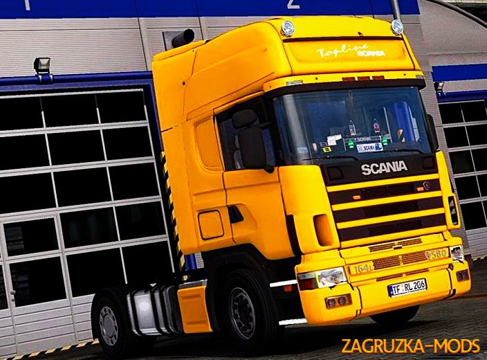 Scania 124L 4 + Interior - Series v1.0 for ETS 2