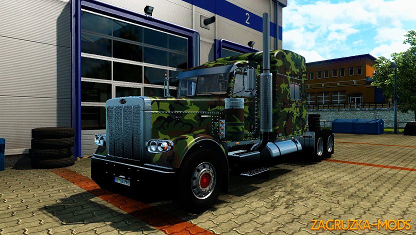 Skin Army for Peterbilt 389 v1.0 for ETS 2