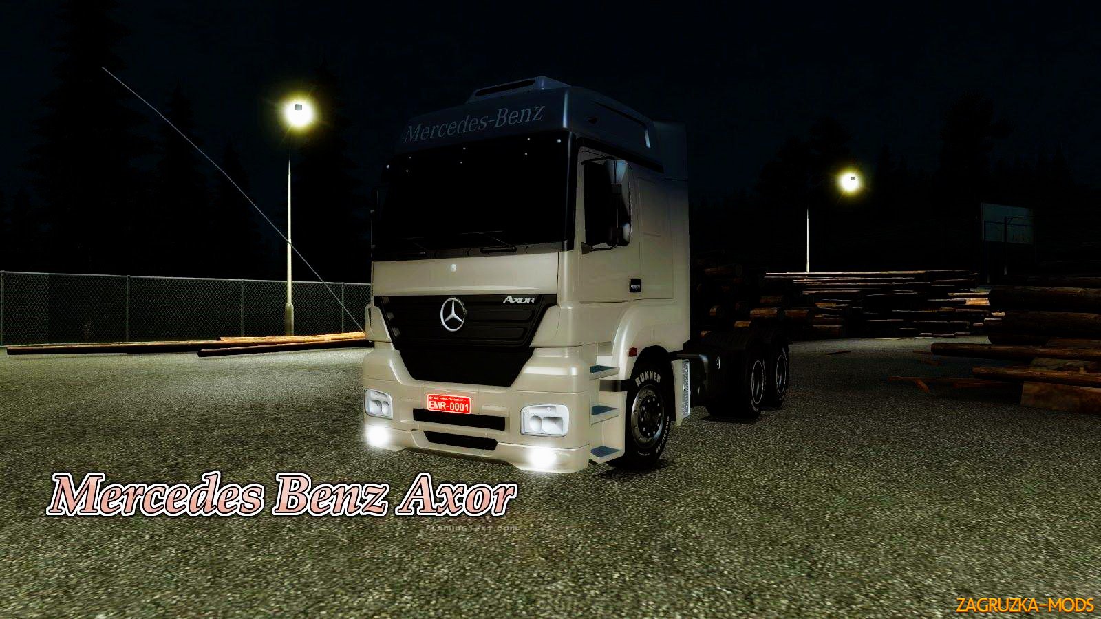 Mercedes-Benz Axor v1.0 (Edit Version) for ETS 2