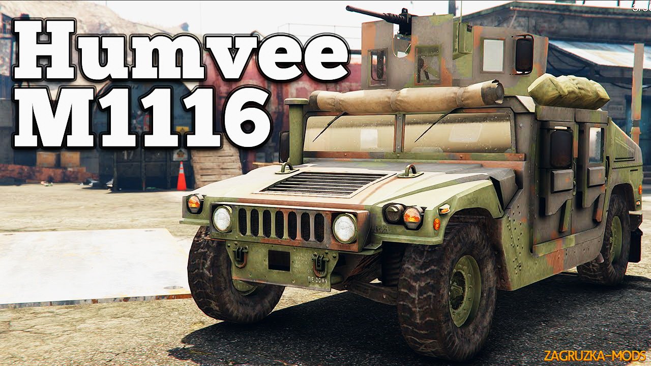 M1116 Humvee Up-Armored v1.1 for GTA 5