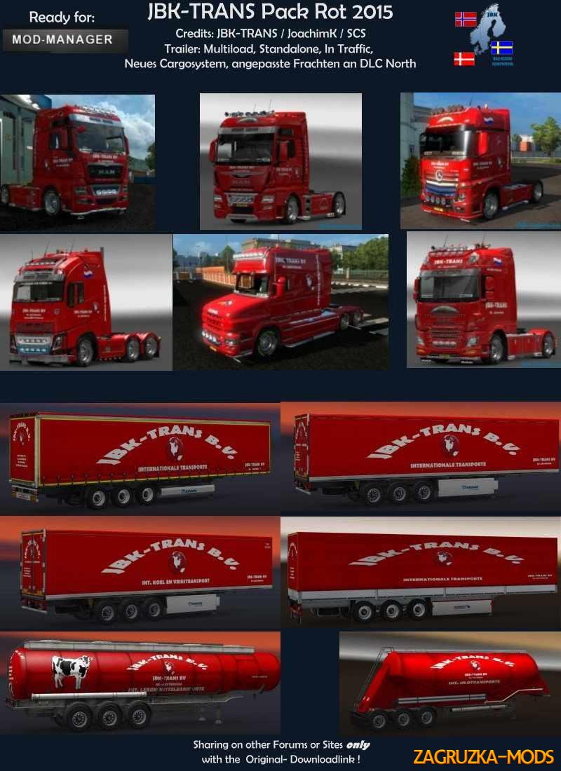 JBK – TRANS COMBO PACK RED 2015