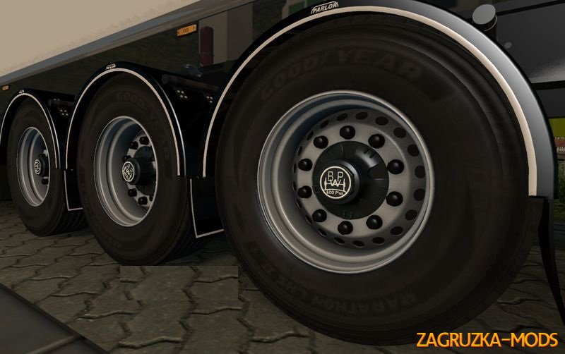 Wheels + Trailer + Axles Sound (1.21.x) for ETS 2 Wheels + Trailer + Axles Sound (1.21.x) for ETS 2