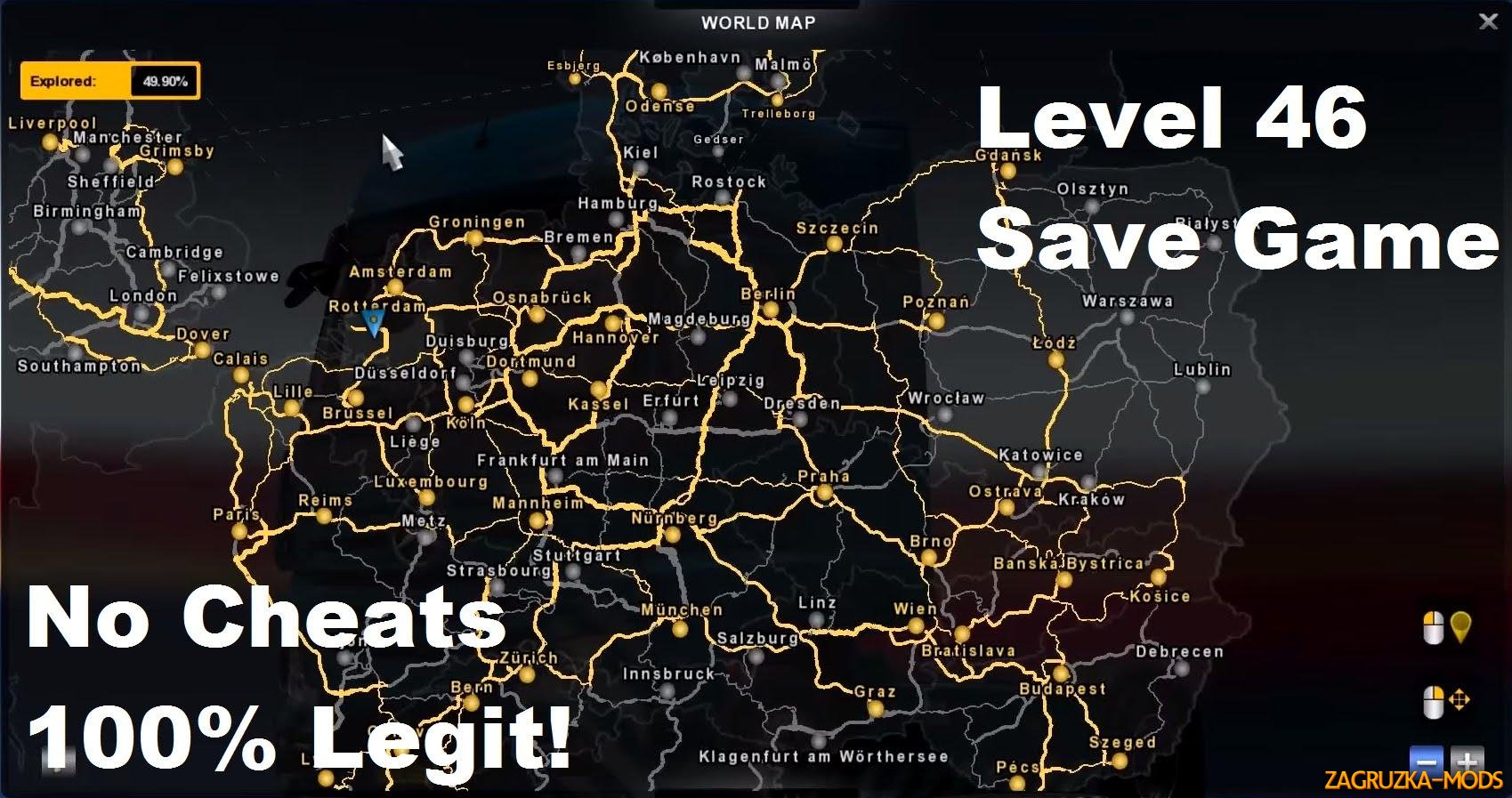 ETS2 PROFILE | NO CHEATS | 1.20 1.21