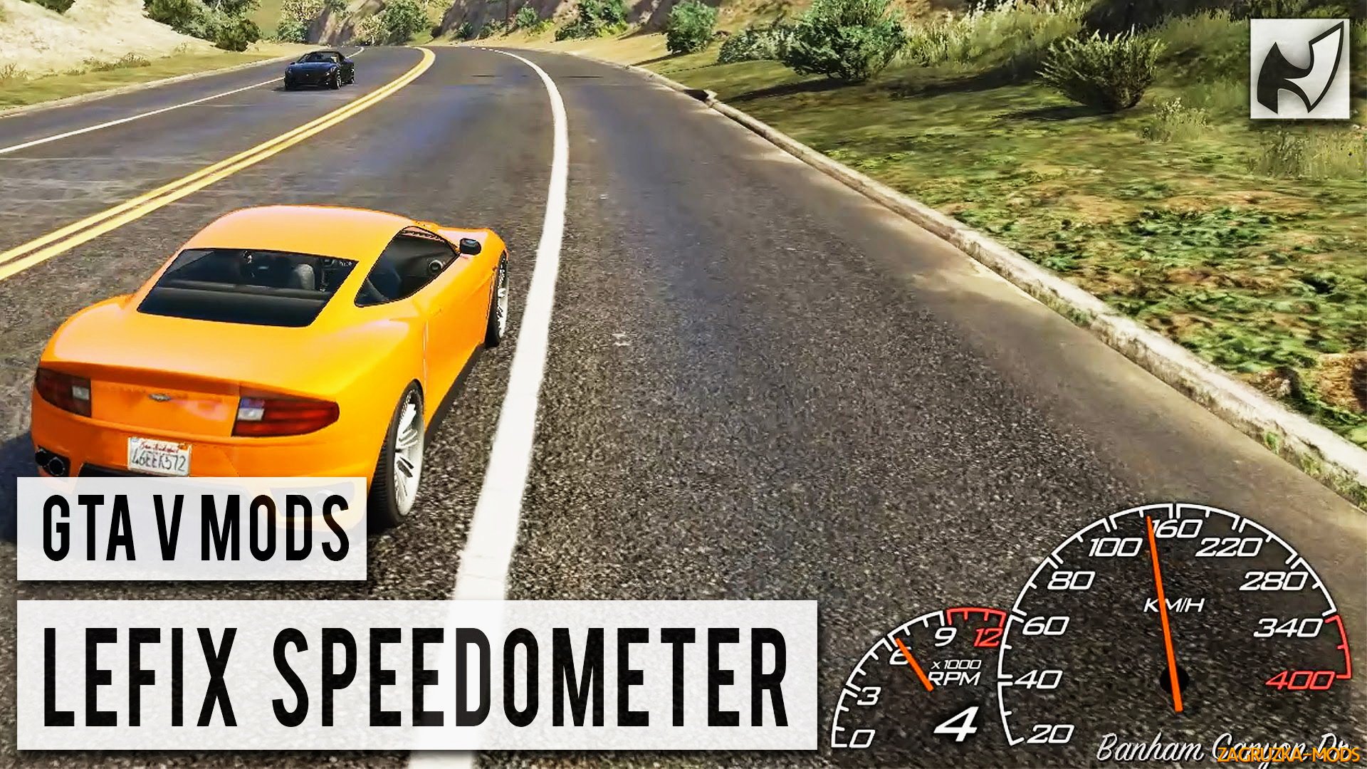 Speedometer v1.1 by LeFix for GTA 5