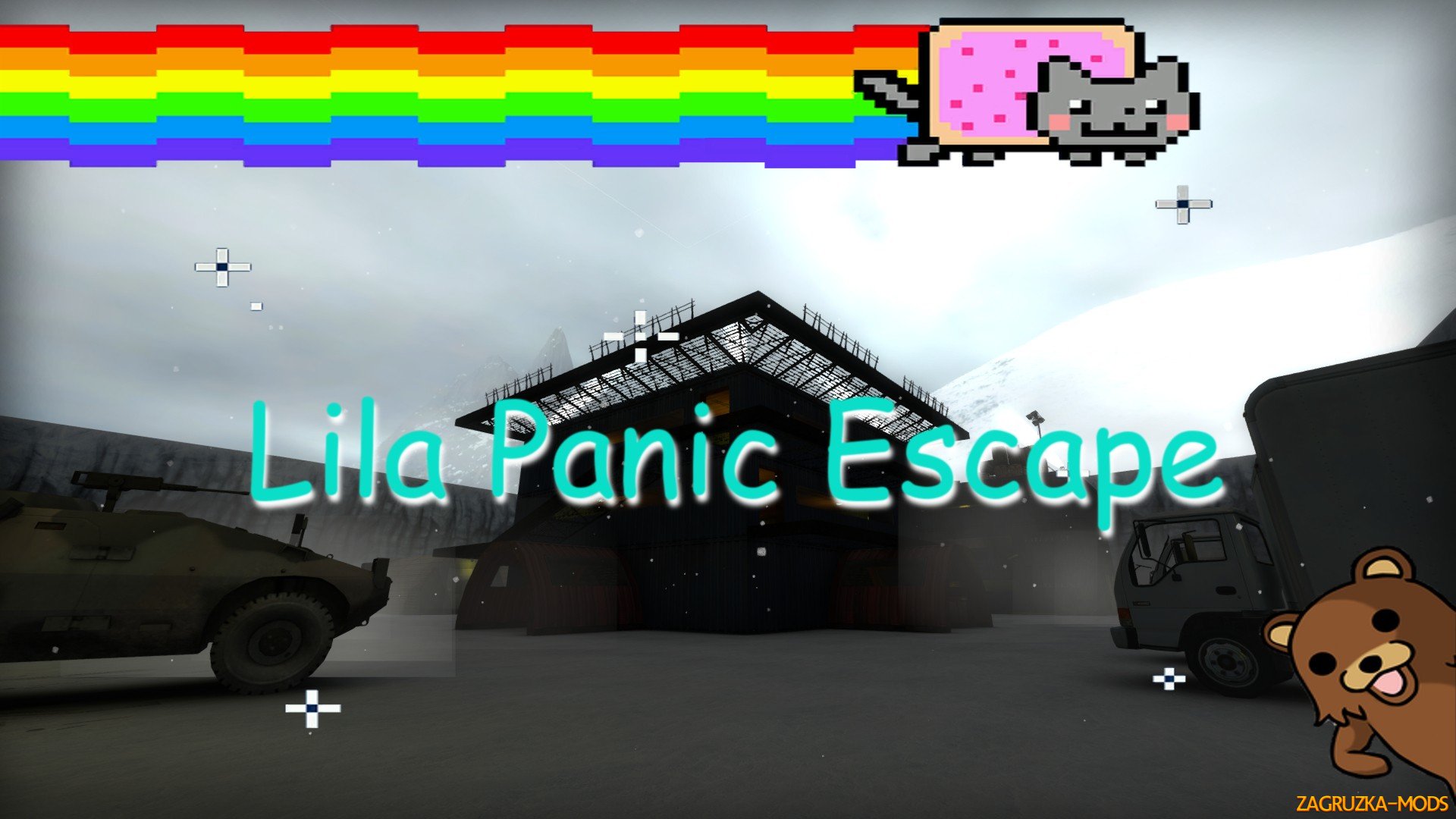 Lila Panic Escape Map for CS:GO