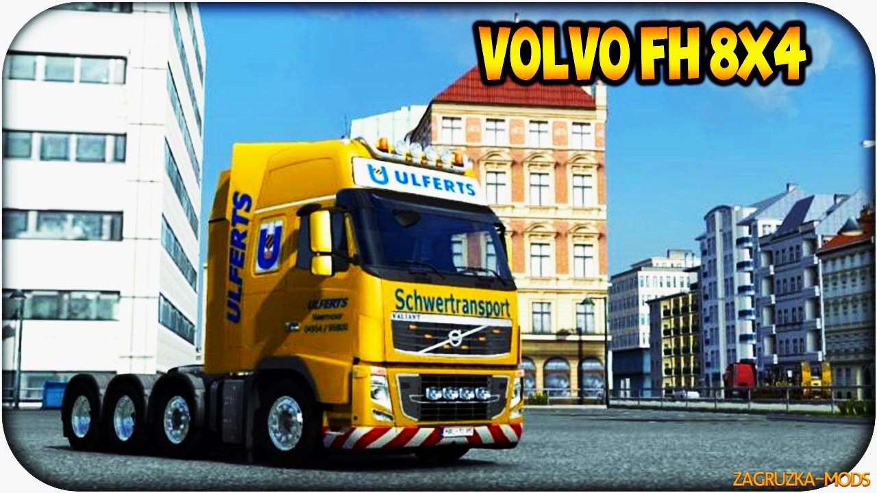 Volvo FH 2009 8x4 v1.0 for ETS 2