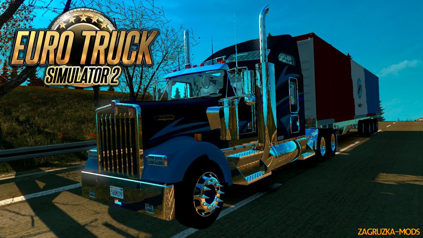 Kenworth W900 by MegaTruck for ETS 2