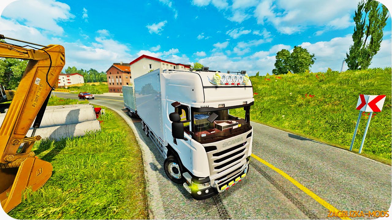 Scania R450 Streamline Tandem v1.3 for ETS 2