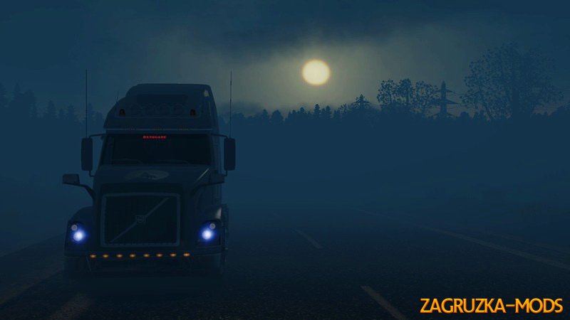 Foggy Weather v1.3 - Season Edition for ETS 2