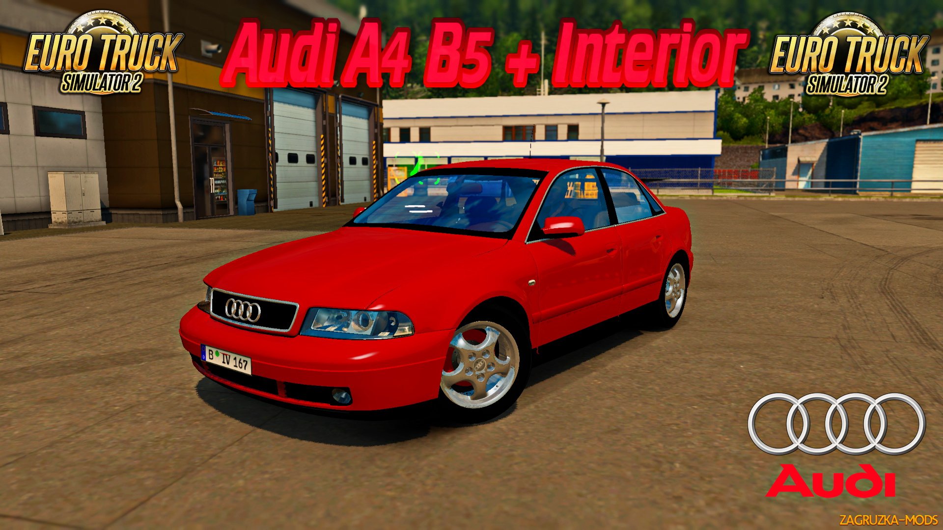 Audi A4 B5 + Interior v1.1 (1.31.x) for ETS 2