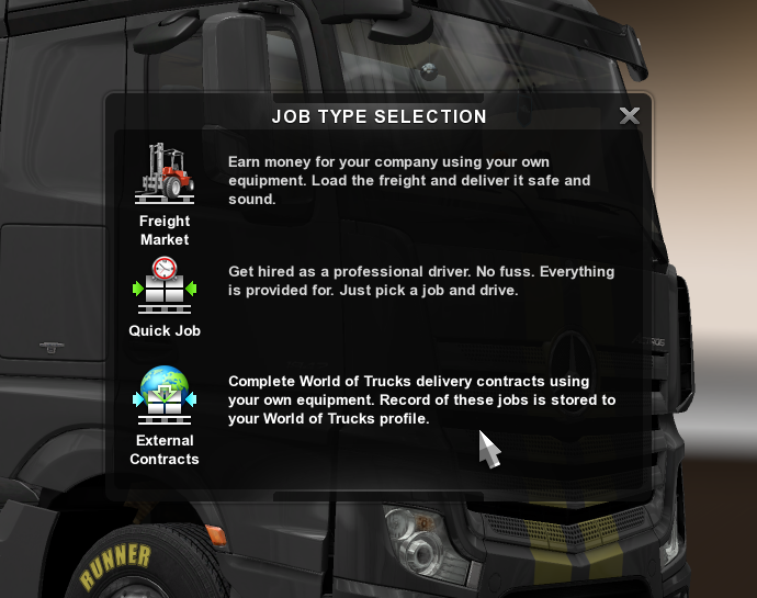 Parallel Jobs Introducing the Concept of World of Trucks Time for ETS 2 Parallel Jobs Introducing the Concept of World of Trucks Time for ETS 2