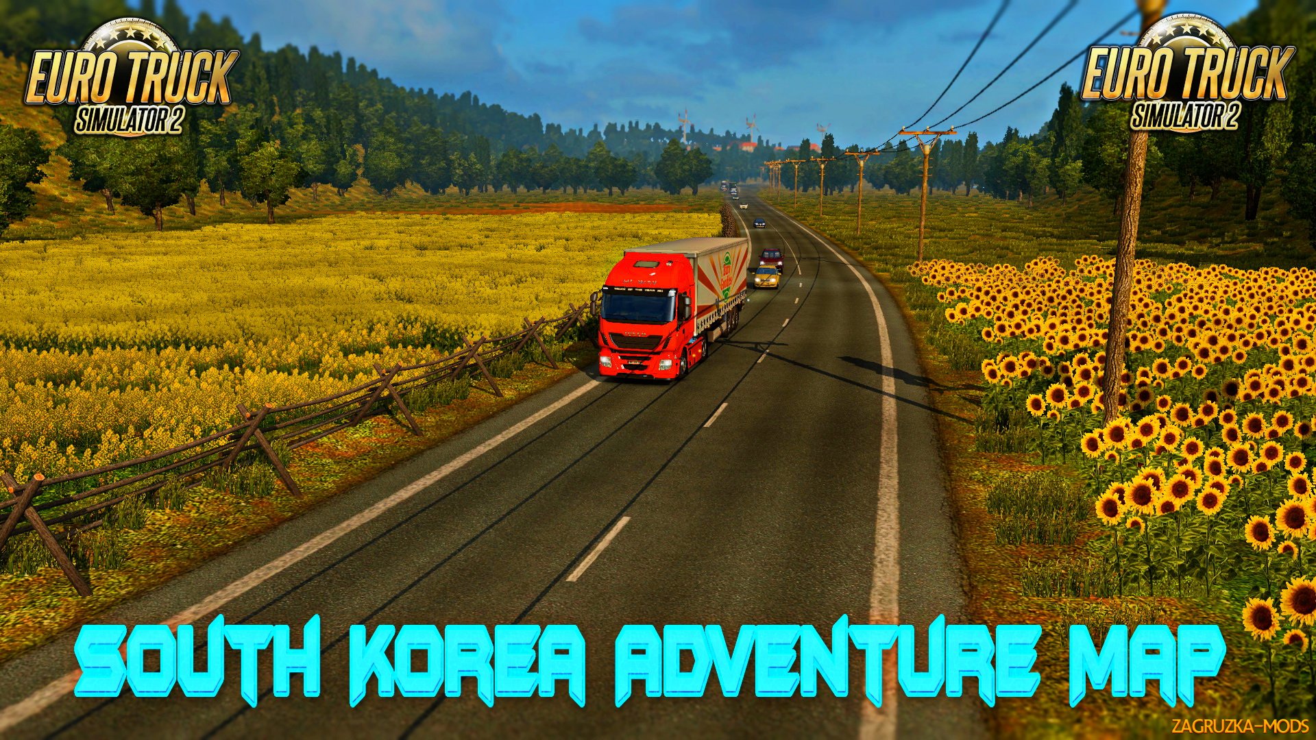 South Korea Adventure Map v5.6 for ETS 2