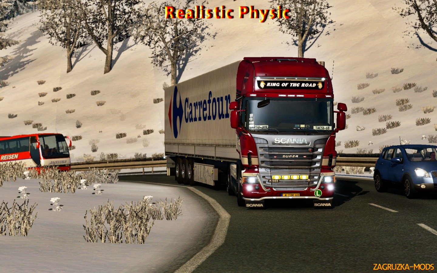 Realistic Physic v2.0 by DanielDan for ETS 2