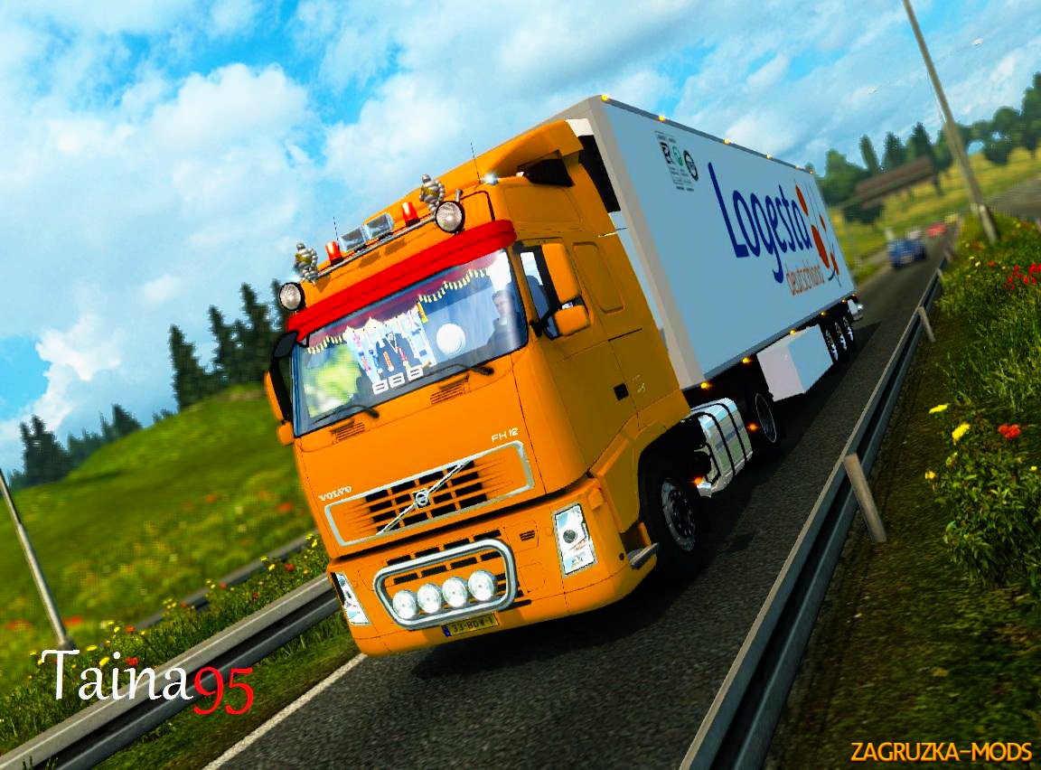 Volvo Fh12 440 Euro 5 + Interior v1.1 by Taina95 for ETS 2