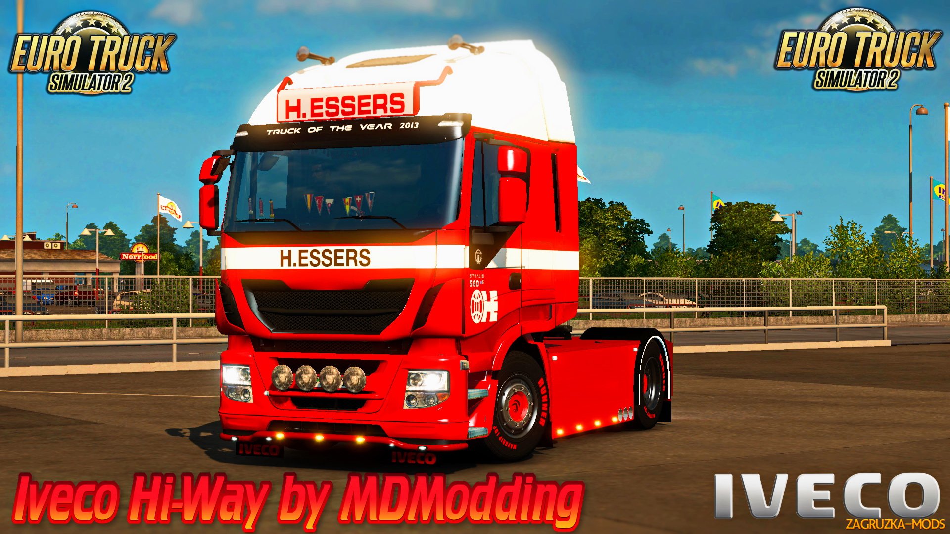 Iveco Hi-Way by MDModding v1.0 (Beta) for ETS 2