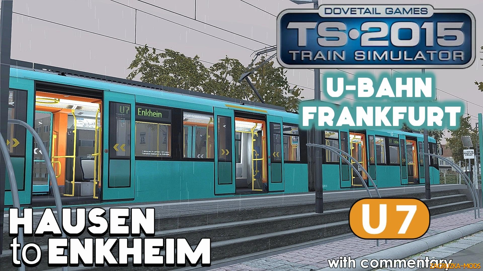 Route U-Bahn Frankfurt for TS 2015 / TS 2016