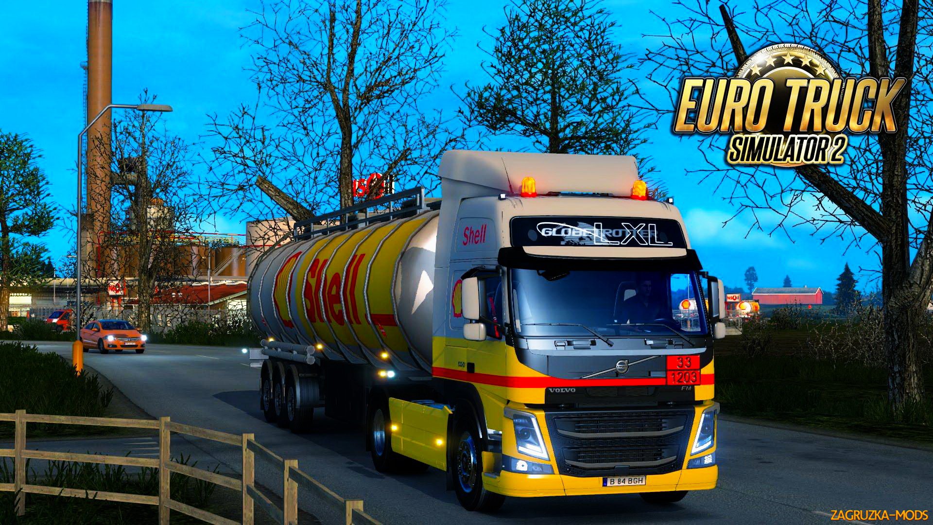 Volvo FM 500 + Interior v1.0 for ETS 2 Volvo FM 500 + Interior v1.0 for ETS 2