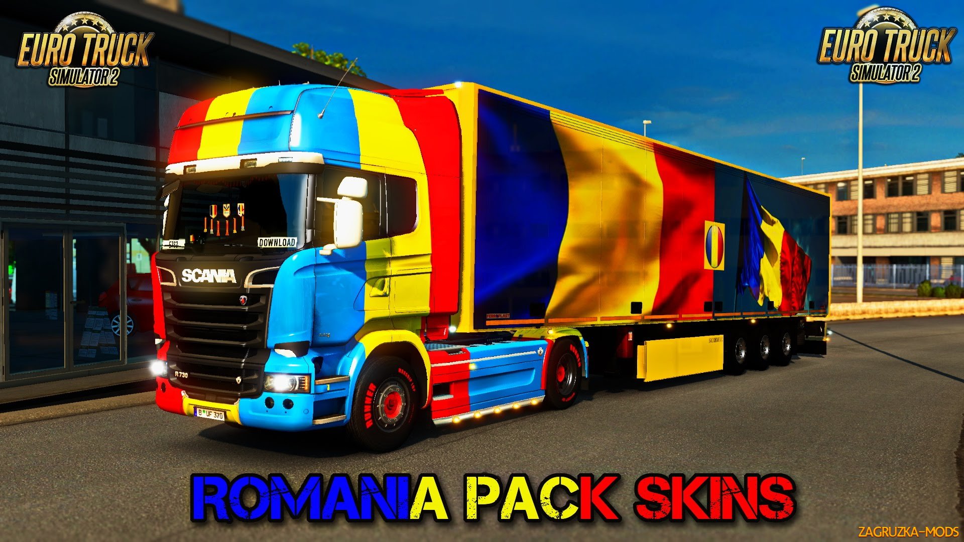 Romania Pack Skins v1.0 (1.22.x) for ETS 2