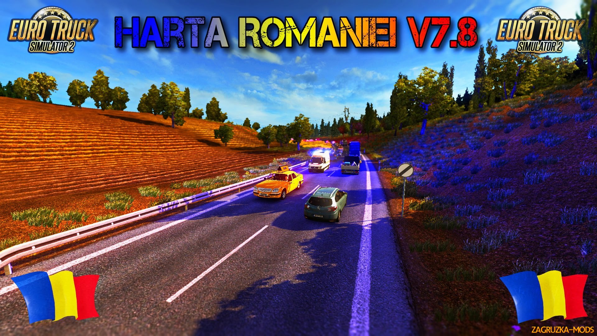 Romanian Map v7.8 for ETS 2