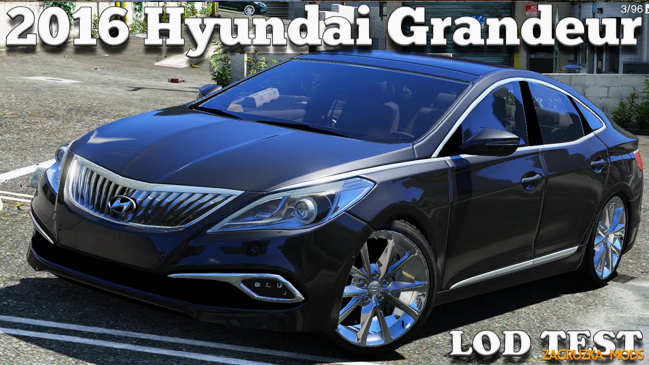 Hyundai Grandeur (Azera) 2016 v1.0 for GTA 5