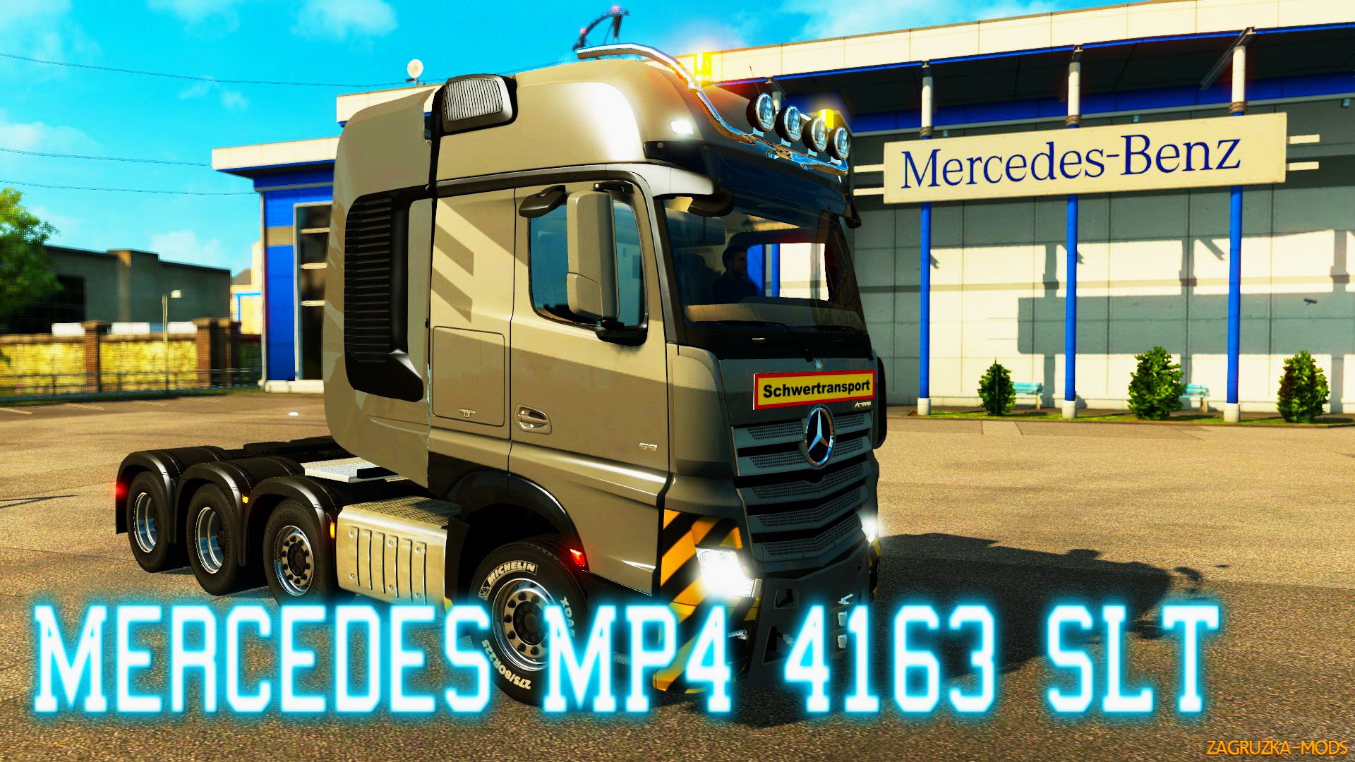 Mercedes MP4 4163 SLT v1.0 by Diablo for ETS 2