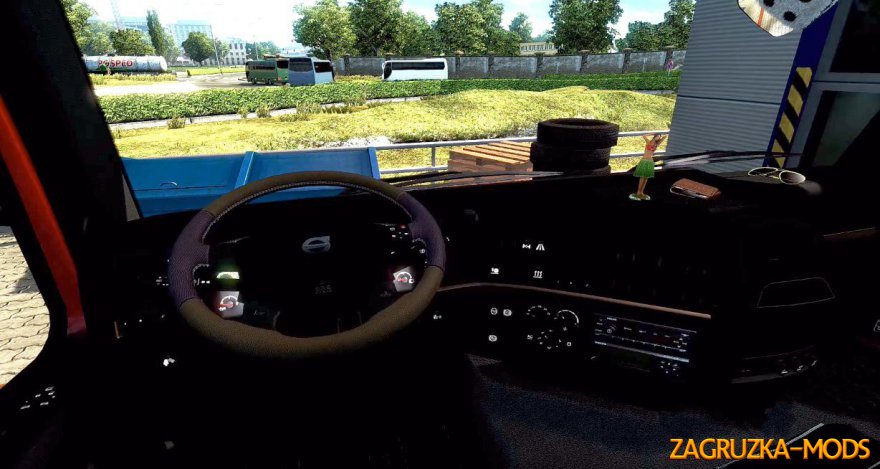 Animated GPS for Volvo FH16 2009 v1.0 by V8K-Blaine for ETS 2