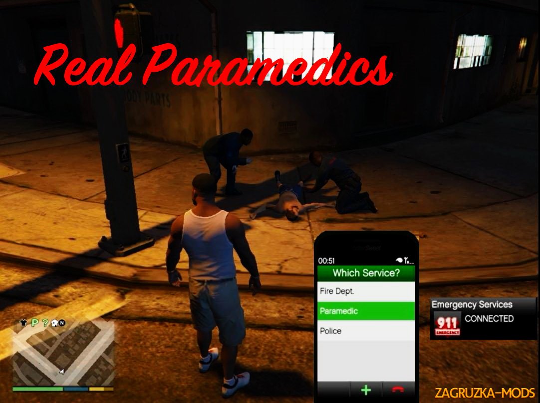 Real Paramedics v1.0 for GTA 5