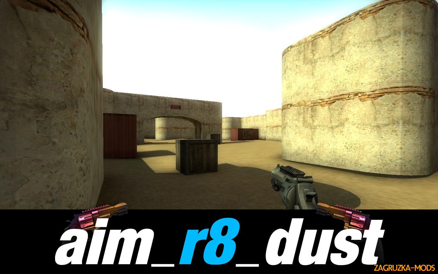aim_r8_dust Map for CS:GO