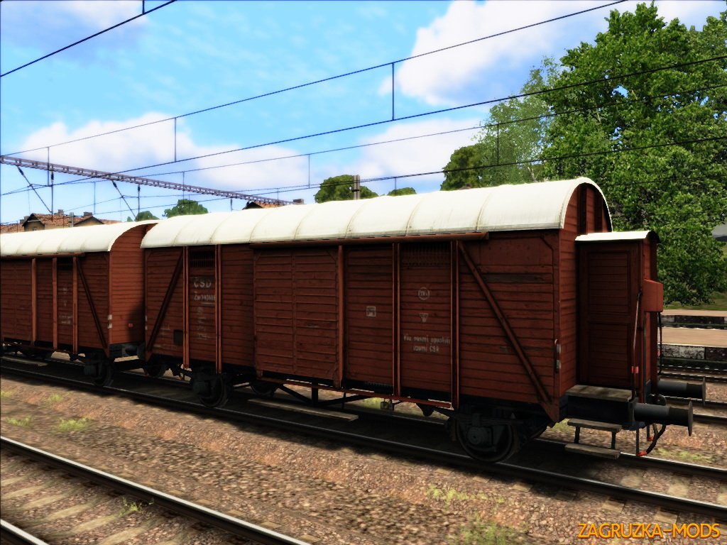 Freight Wagon Zsr v1.0 for TS 2015