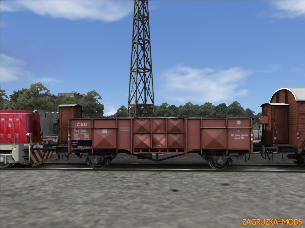 Freight Wagon VSr v1.0 for TS 2015 Freight Wagon VSr v1.0 for TS 2015