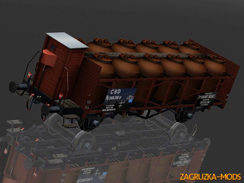 Freight Wagon Rj v1.0 for TS 2015