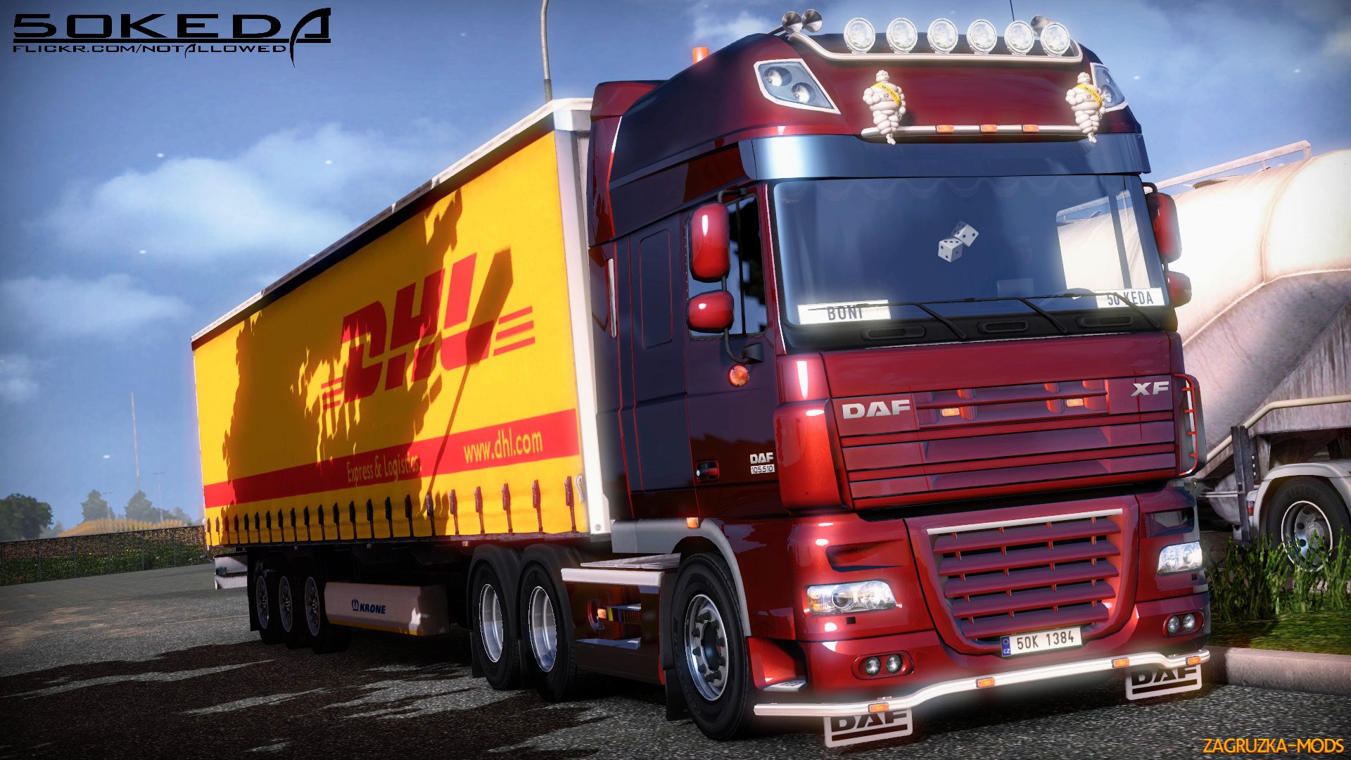 DAF XF v3.7 by 50keda