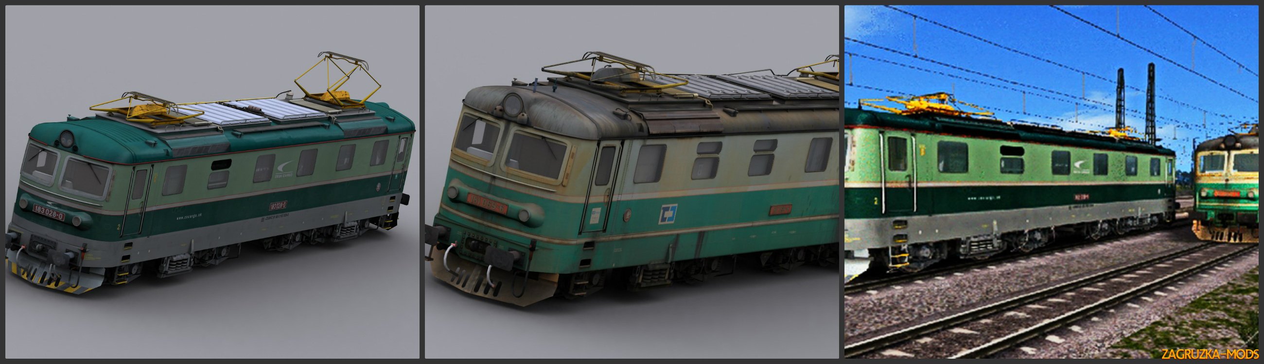 Electric Locomotives 181 + 183 v1.0 for TS 2015 / TS 2016