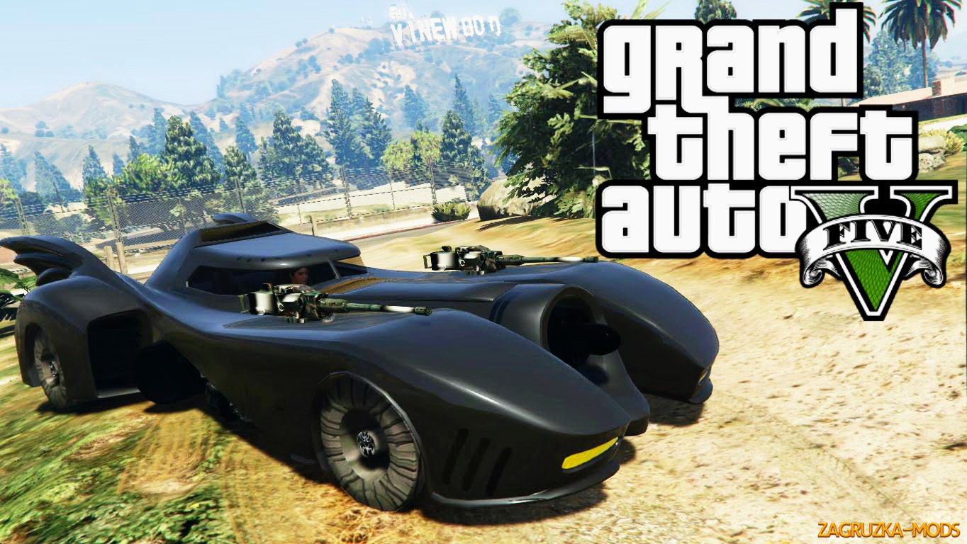 Batmobile 1989 v2.0 for GTA 5