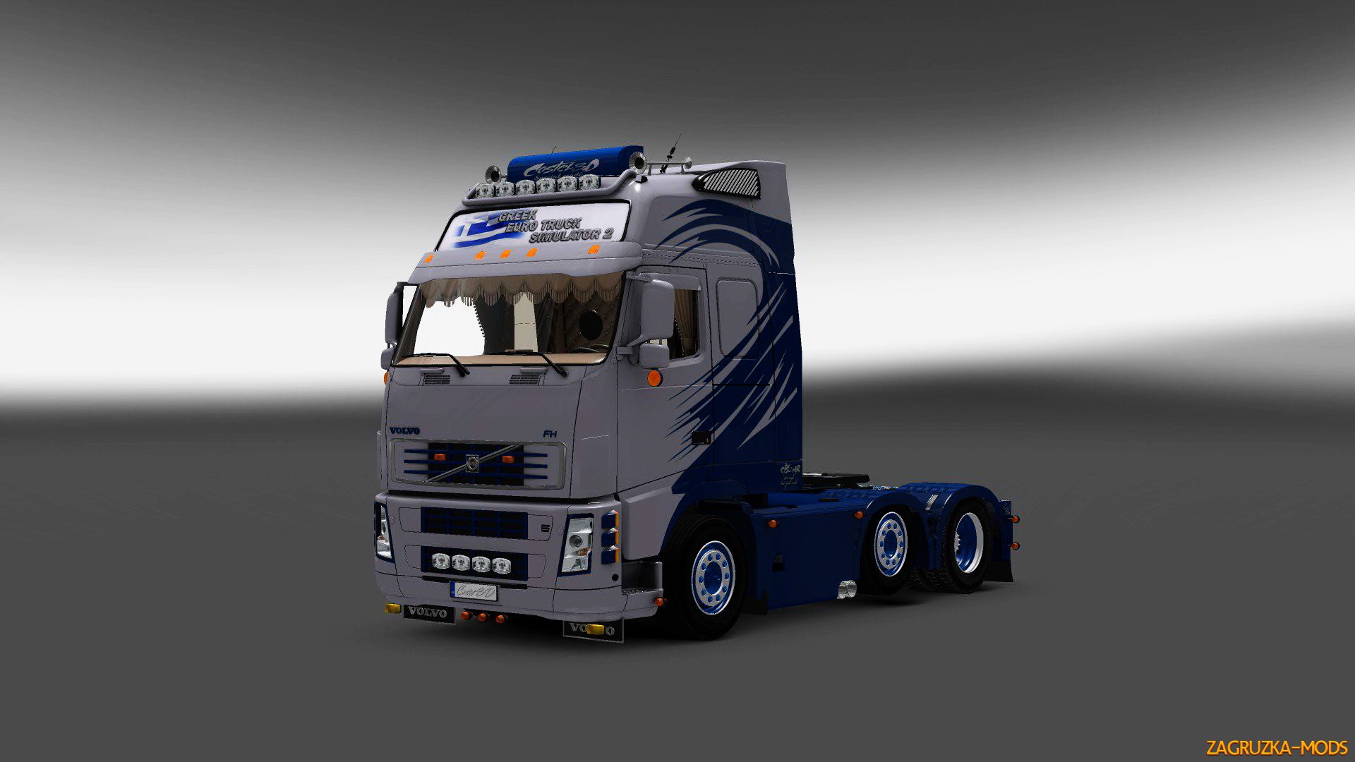 Volvo FH16 Greek + Interior v2.0 for ETS 2