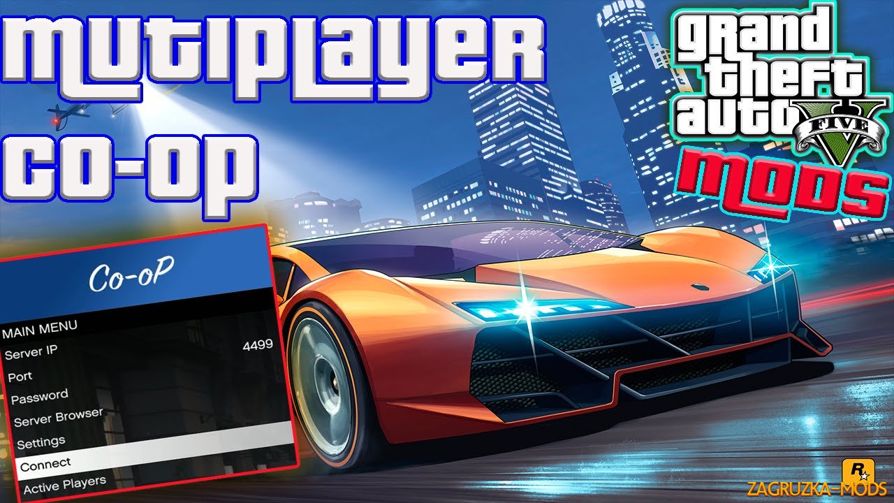 Multiplayer Co-op Script Mod v0.4.1 for GTA 5