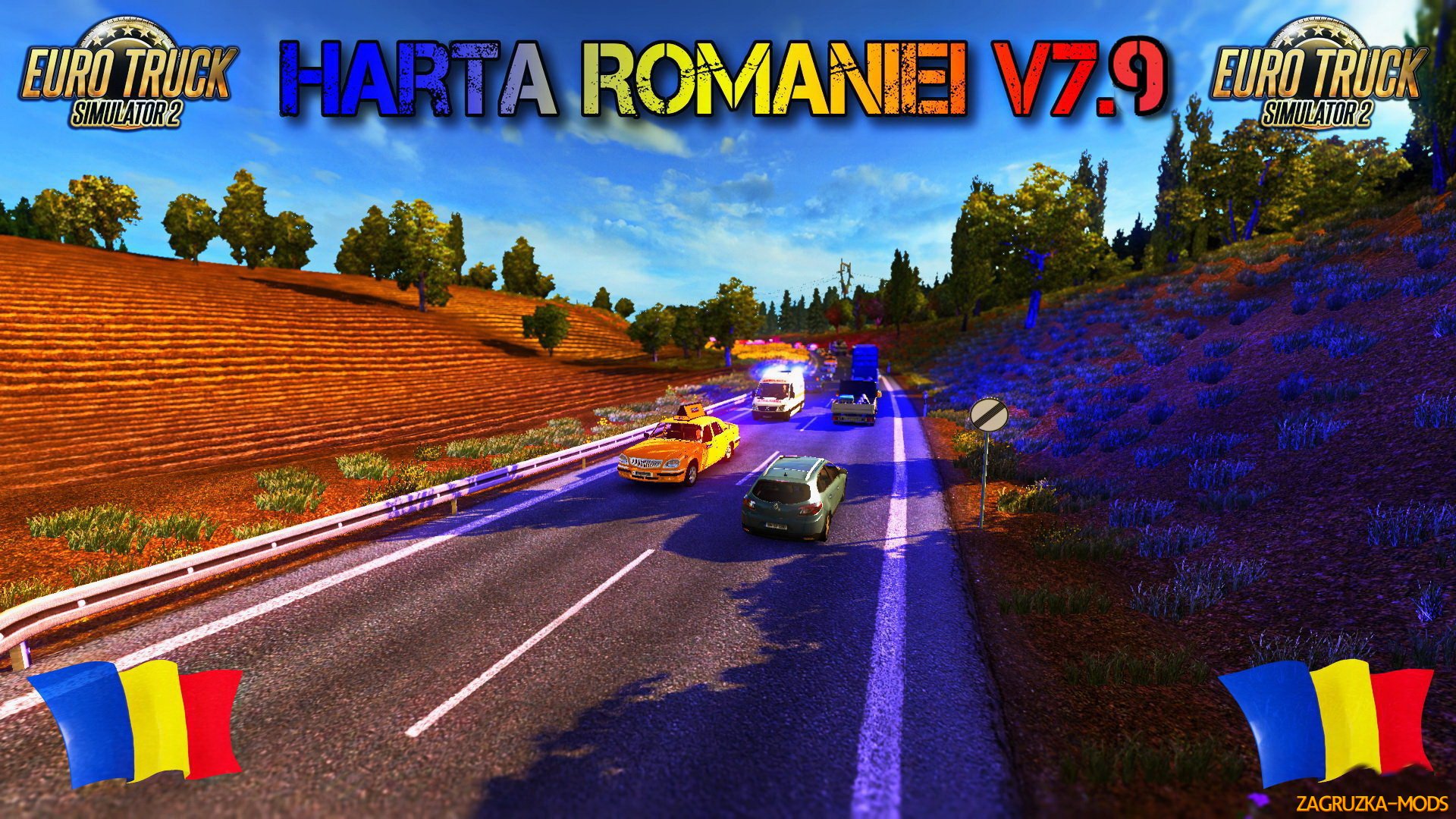 Romanian Map v7.9 for ETS 2 Romanian Map v7.9 for ETS 2