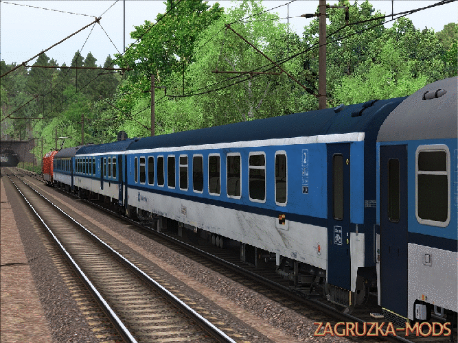 Passengers Wagons Bdmpee for TS 2015