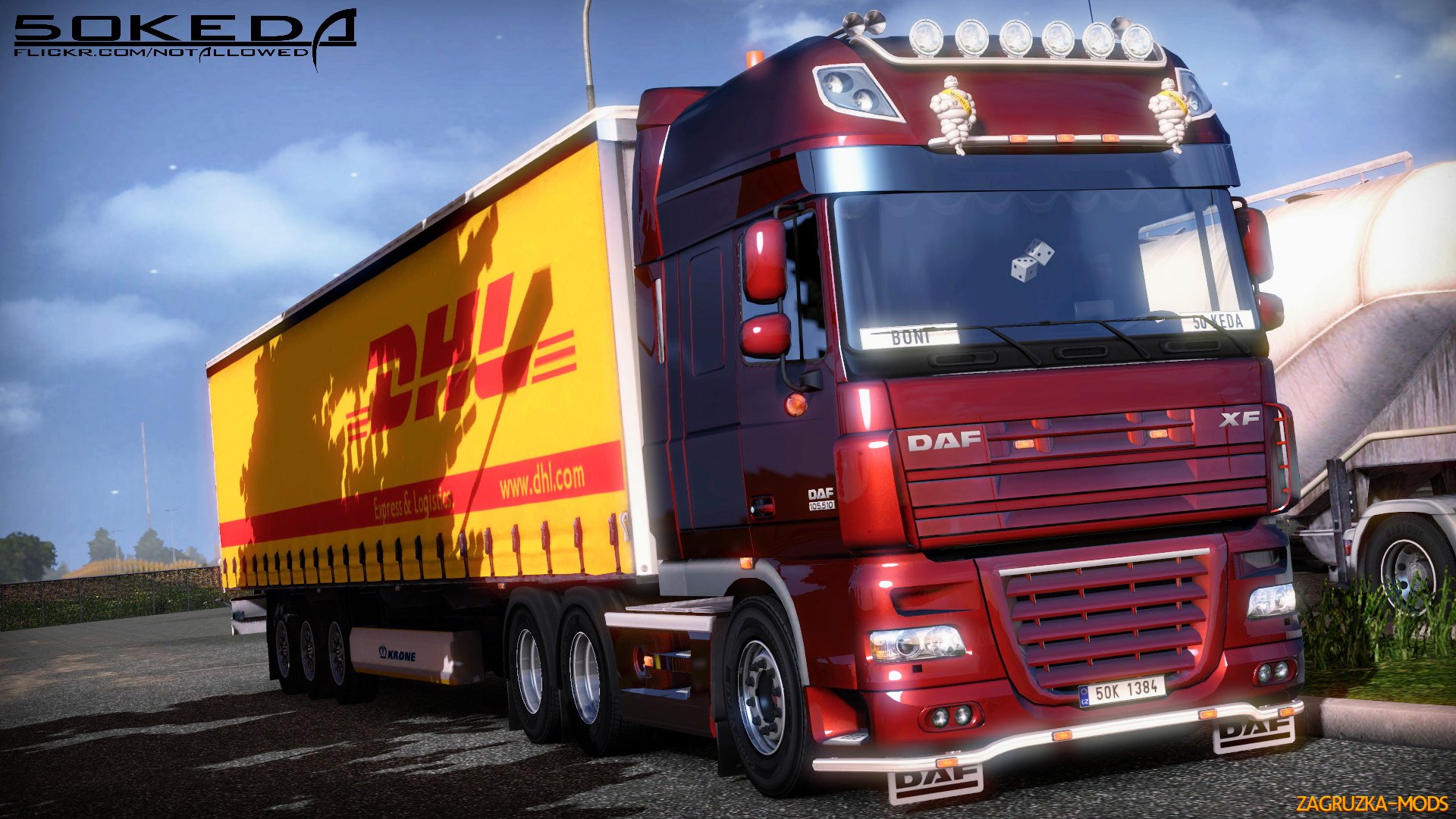DAF XF by 50keda v3.6 for ETS 2