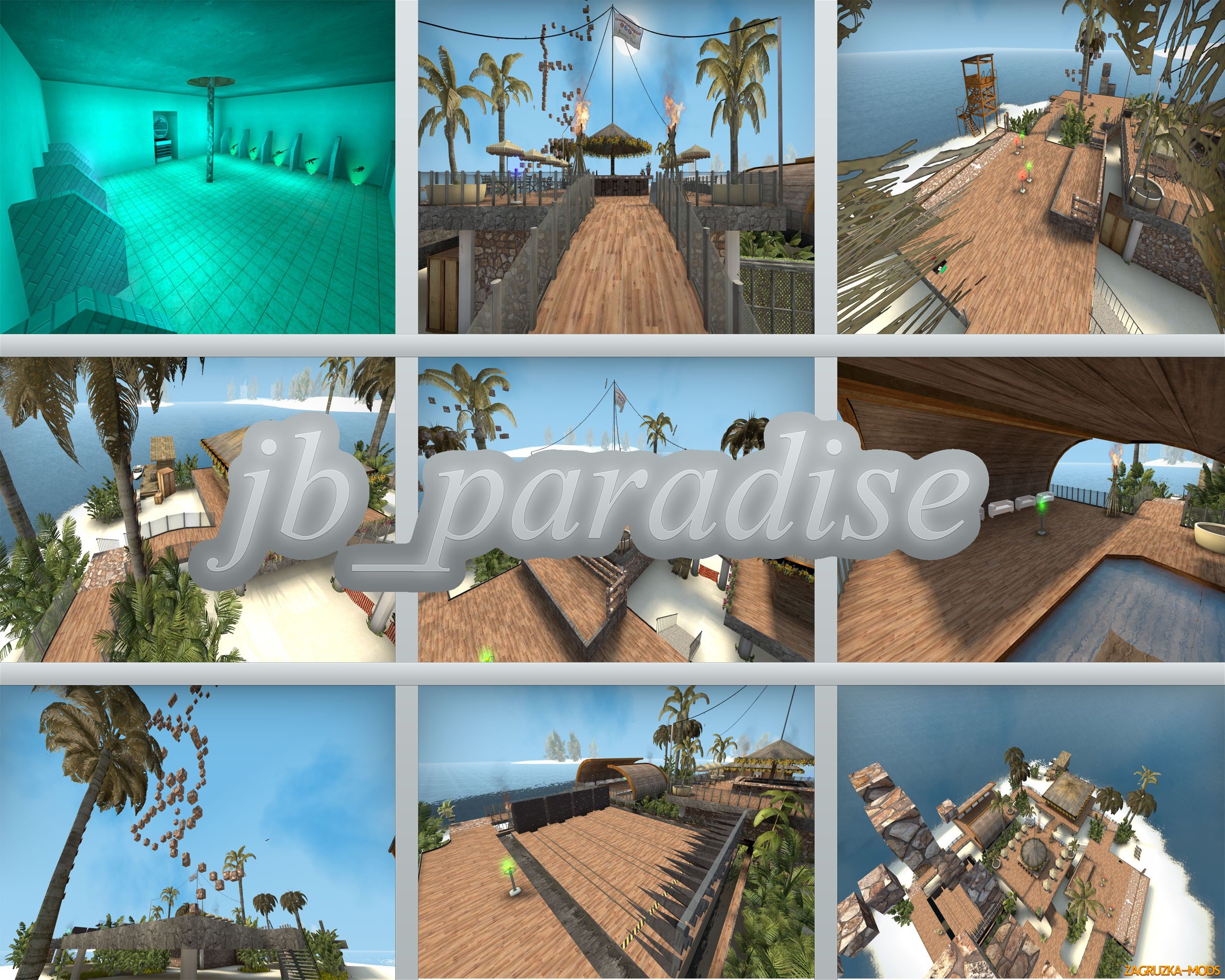 jb_paradise Map for CS:GO