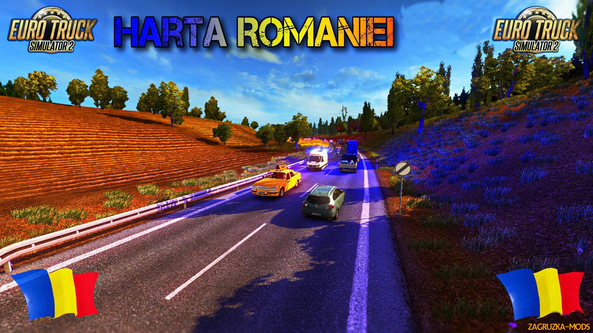 Romanian Map v8.1 for ETS 2