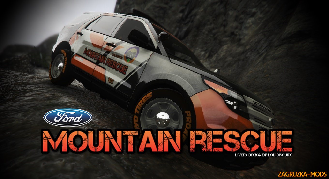 Ford Explorer Mountain Rescue Livery v1.0 for GTA 5